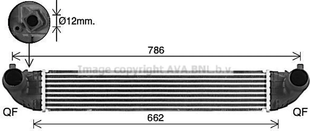 Intercooler pour Opel Astra K - Réparer le système turbo avec PRASCO