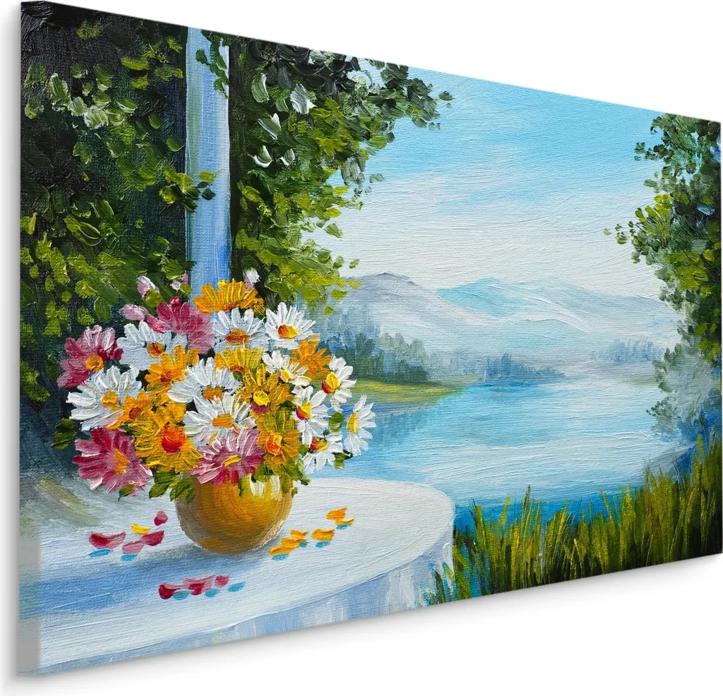 Tela Artistica 120x80 cm Paesaggi Natura Mare e Fiori | Emozione XXL