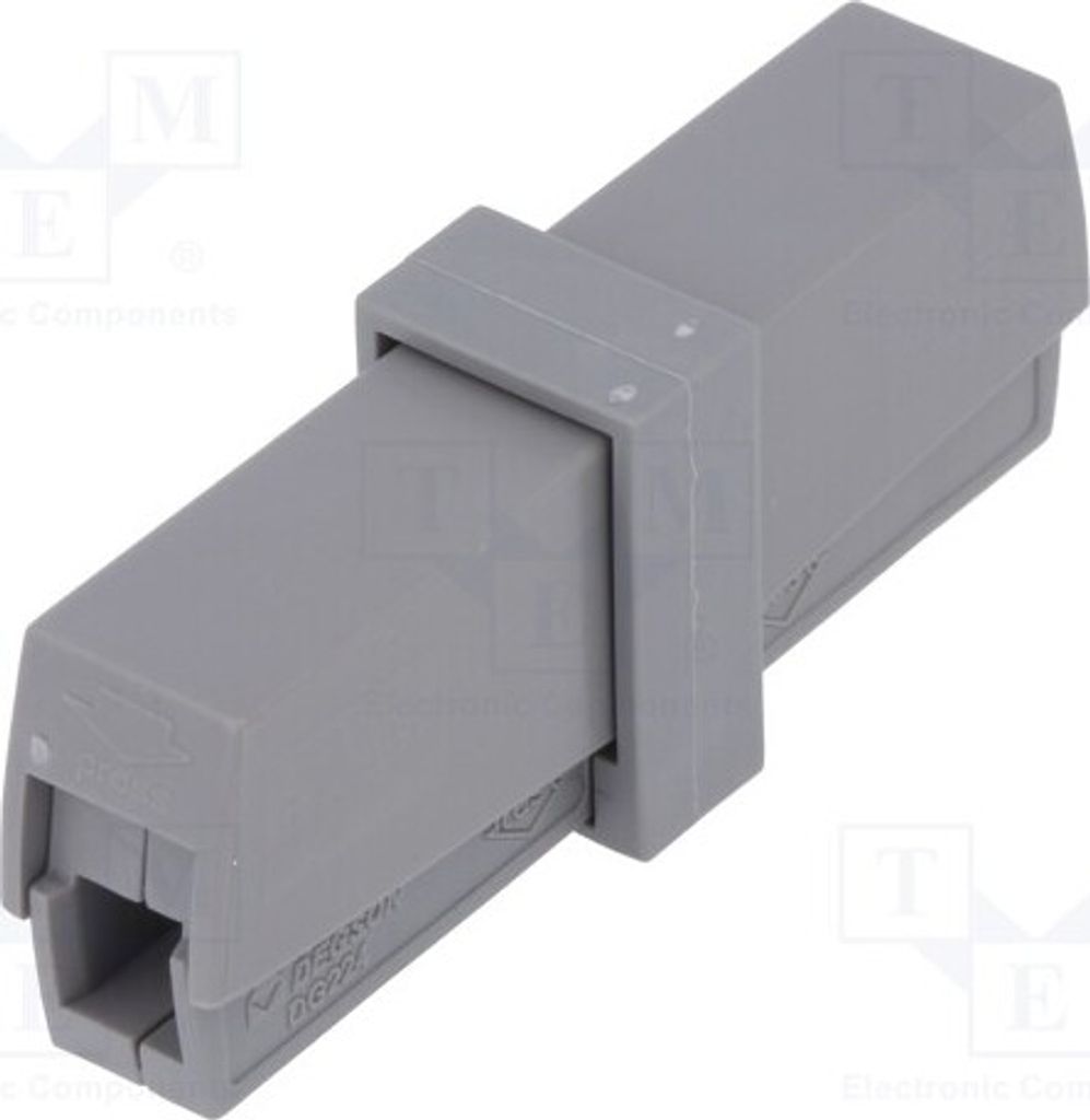 2x Installation Schnellklemm 450V 0,2÷2,5mm2 24A DG224-8.0-01P-11-00AH Schnell-A