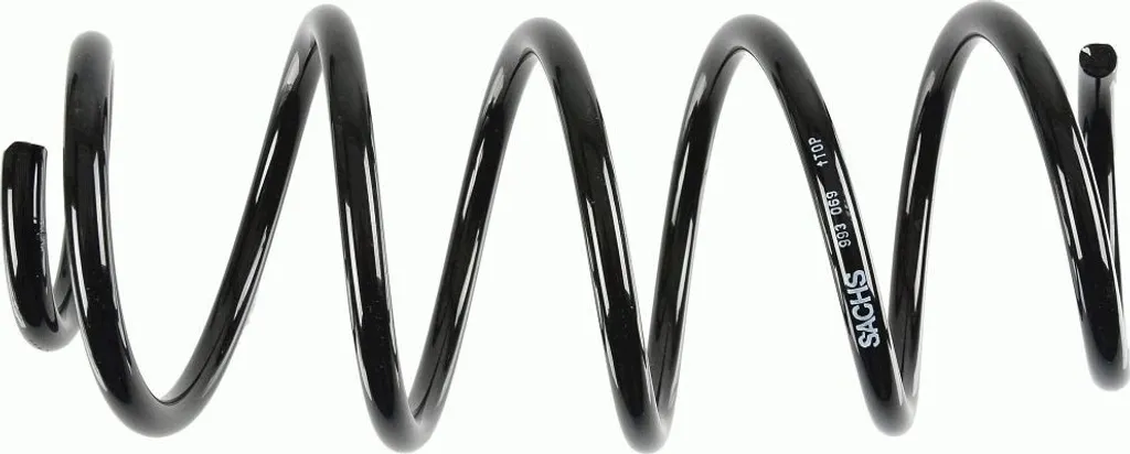 Ressort de suspension haute résistance SACHS 993069 pour Polo 6R 6C