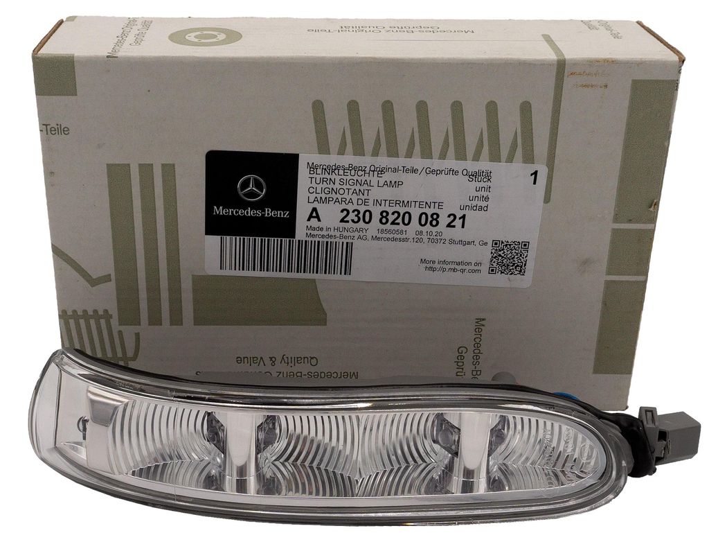 Original Mercedes-Benz Spiegelblinker rechts CLK W209, SL Produktbild 