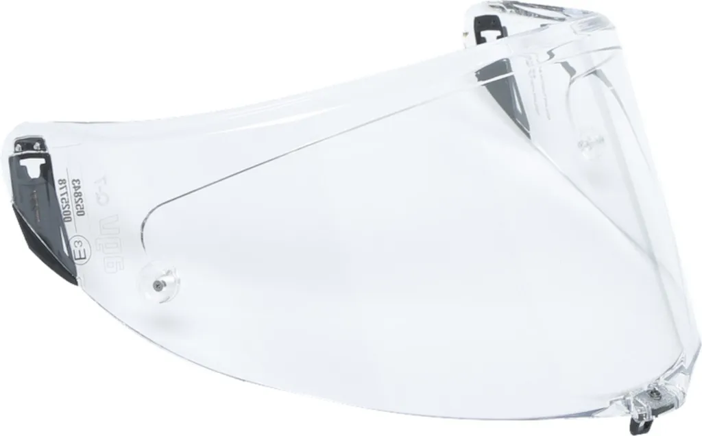 Visière Transparente AGV Race 3 pour Pilotage de Nuit sur Pista GP RR