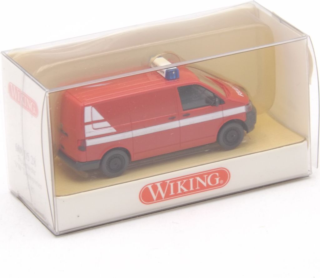 Wiking 6080528 VW Feuerwehr Tansporter T5 1:87 in Produktbild 