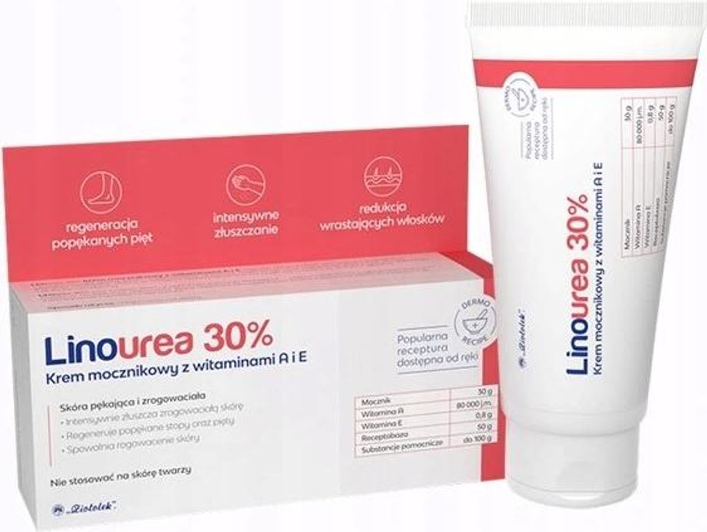 Linourea 30% Urea Creme Vitamin A+E 50 g