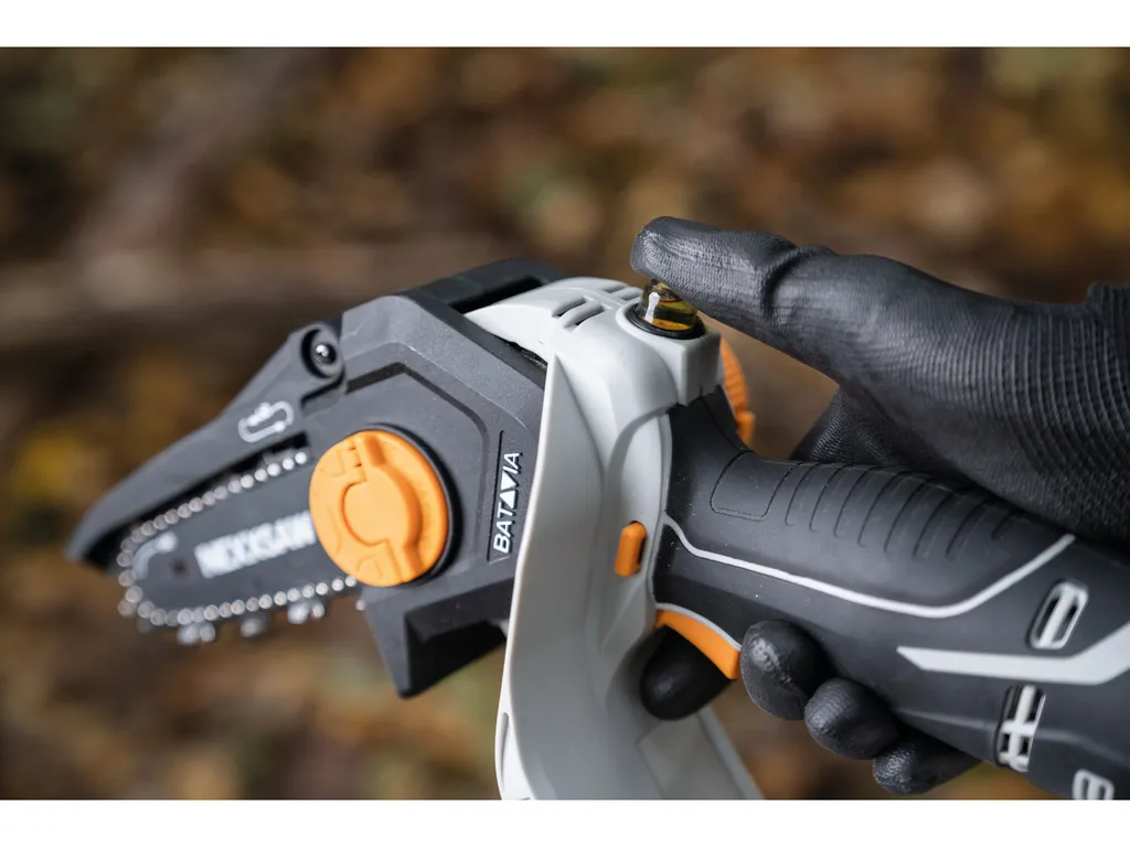 BATAVIA Nexxsaw V3.1 Motosega a Batteria 18V - Potatore a Una Mano Solo Corpo - 4