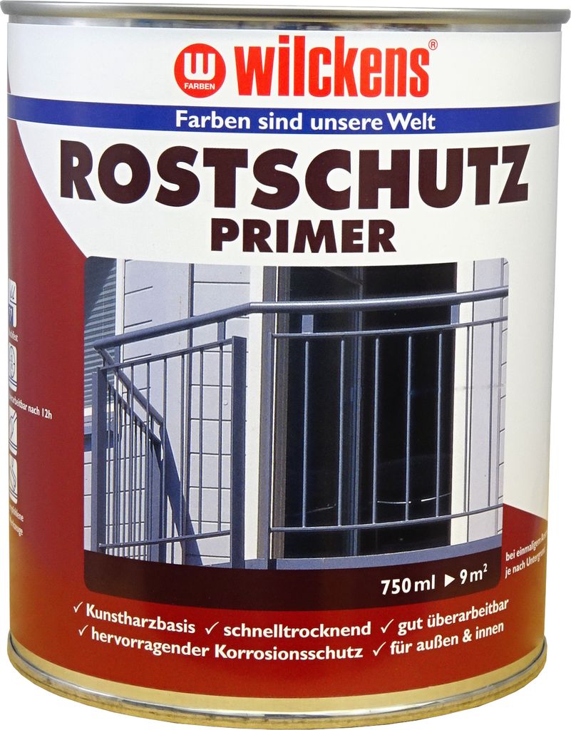 Wilckens Rostschutzprimer, 750 ml, Grau