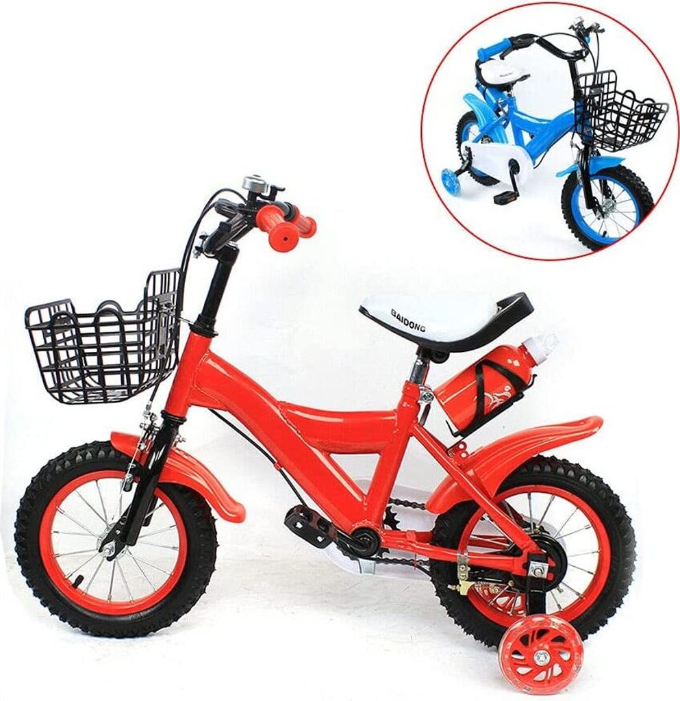 Kinderfahrrad 12 Zoll Fahrrad Kinderrad mit Abnehmbare Produktbild 3
