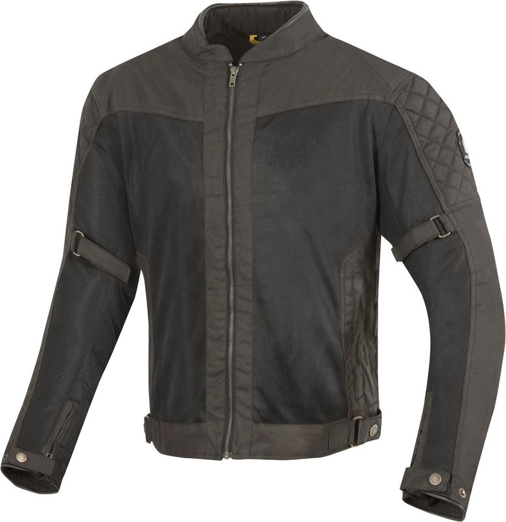 Merlin Chigwell Lite Motorrad Wachsjacke, oliv, L