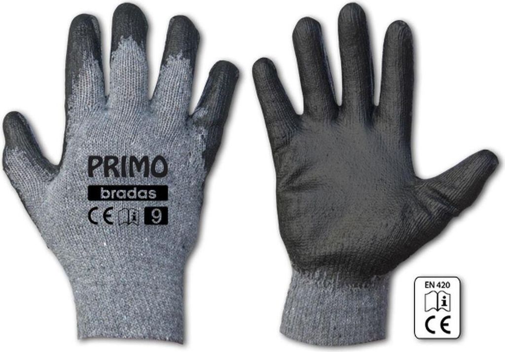 Bradas RWPR11, Baumwolle, Latex, Grau, Unisex, 1 Paar(e) Produktbild 