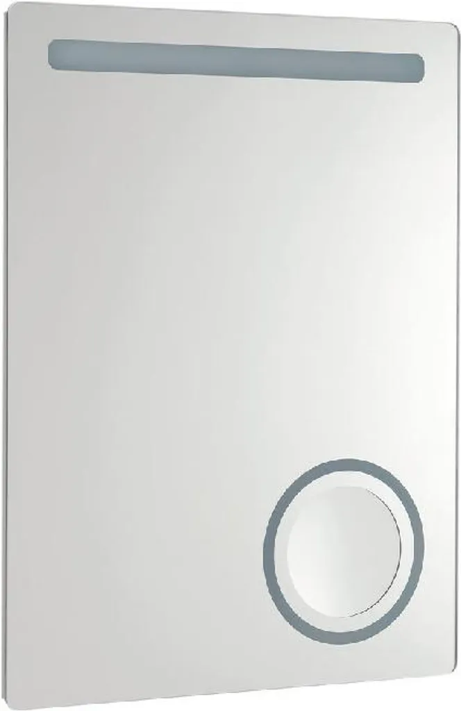 Miroir lumineux LED 60x80cm Sapho MIRL2 : éclairage salle de bain