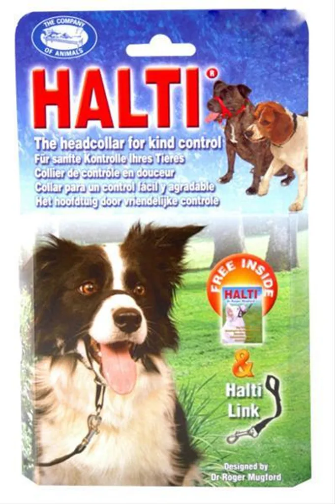 Halti Headcollar Taglia 0 Nero | Correzione Dolce Dr Roger Mugford