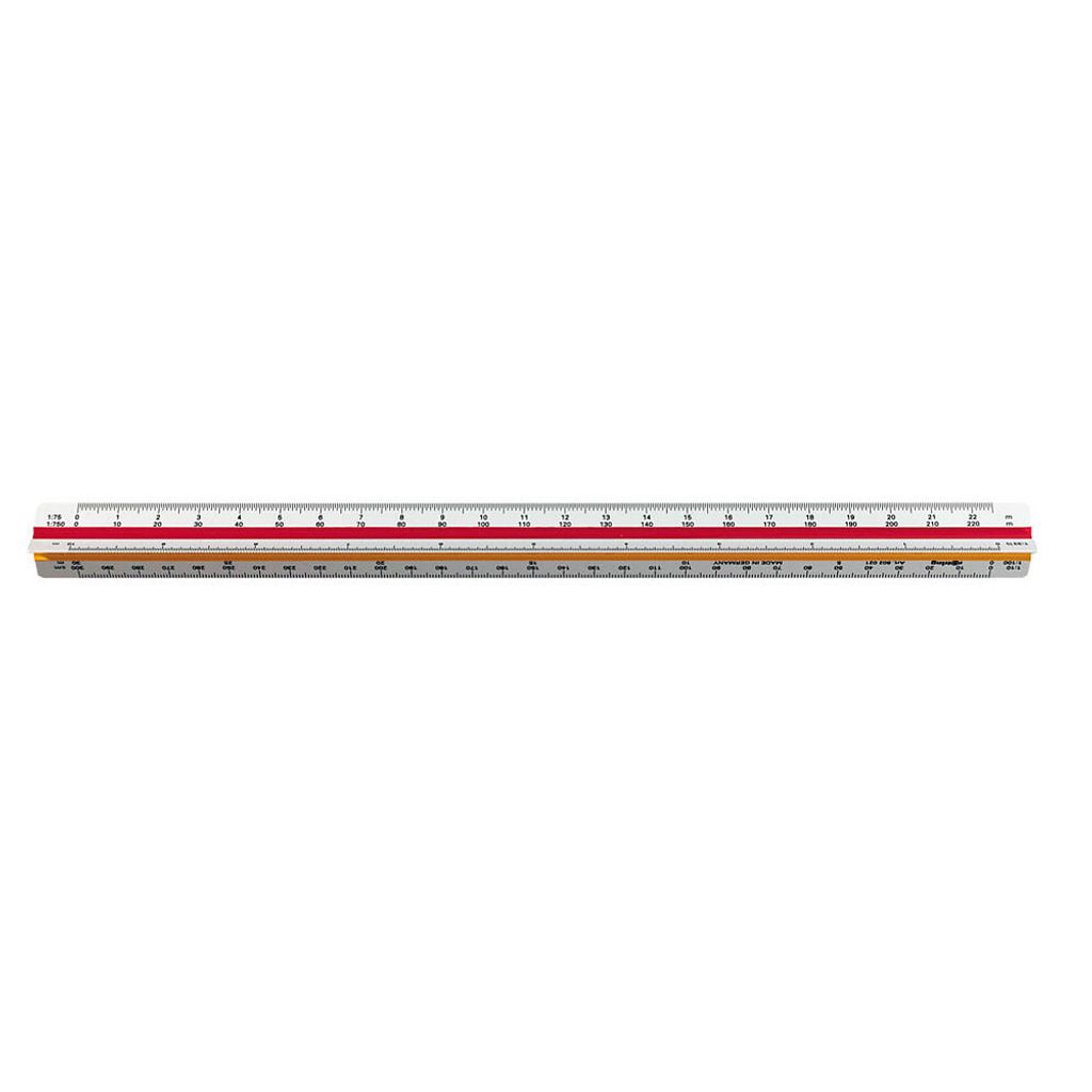 rotring linijka trójkątna typ 1 30,0 cm, biała Zdjęcie produktu 