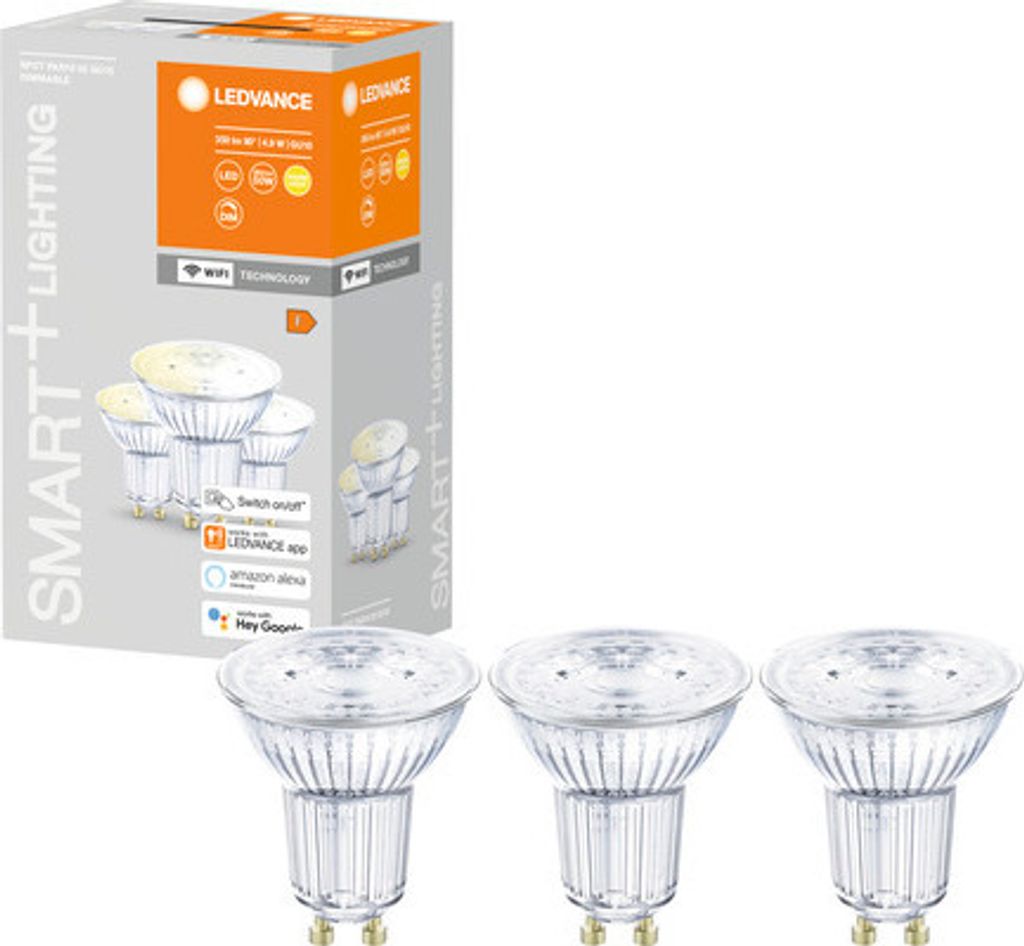 Ledvance Smart+WiFi LED Leuchtmittel Reflektor 3 Stück Produktbild 1