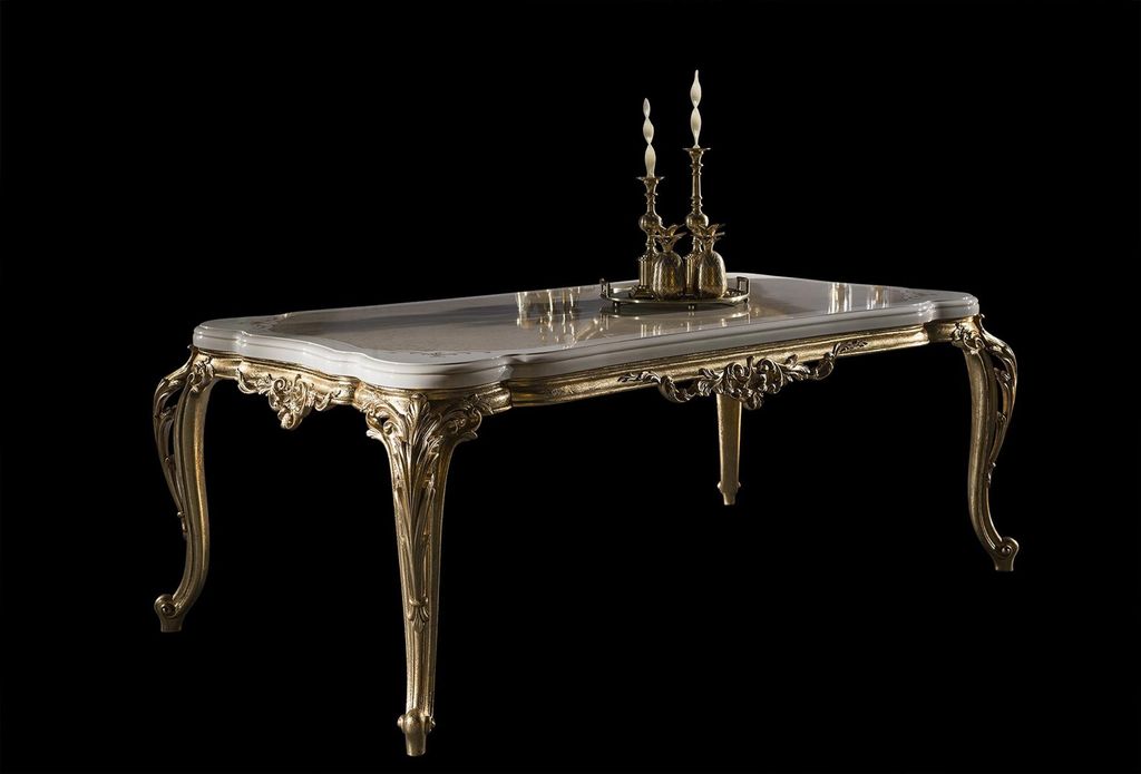 Luxus Esstisch Eleganter Tisch klassische Esszimmer Tische Produktbild 