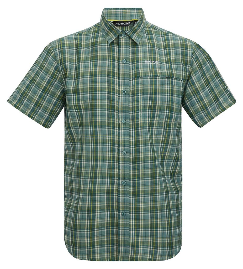 REGATTA Herren Wanderhemd Mindano Short Sleeve Shirt