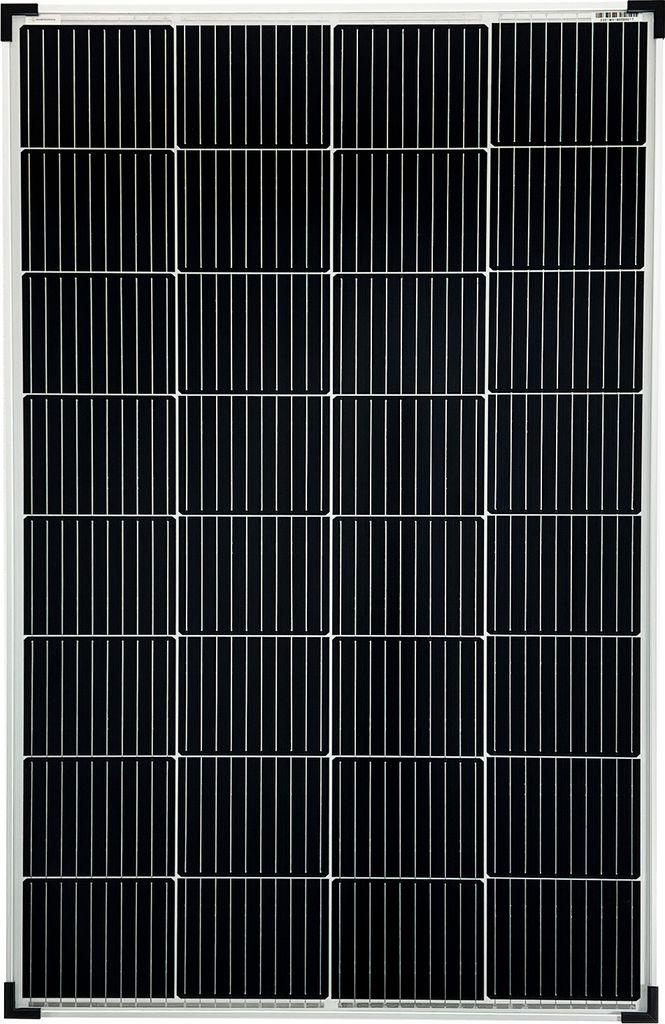 180 Watt 18V monokristallin Solarmodul für 12V Batterien Solarpanel Wohnmobil
