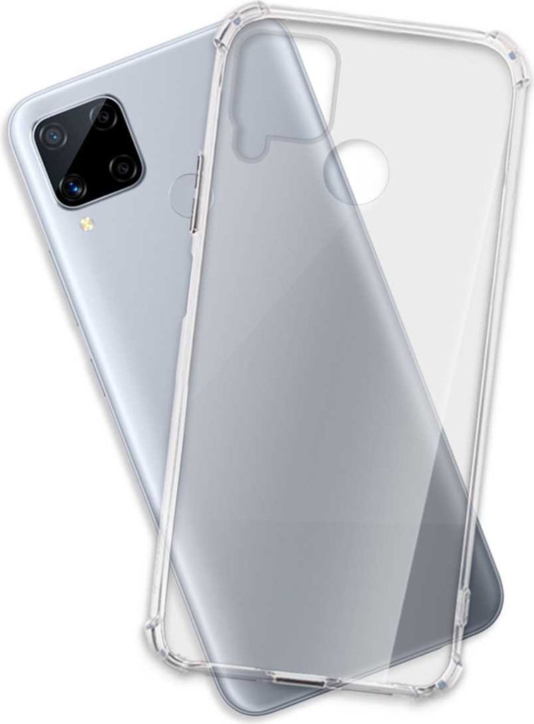 TPU Hülle Clear Armor Soft Case für Realme Narzo 30A (RMX3171), Realme C15 (RMX2180, 6.5'') - transparent