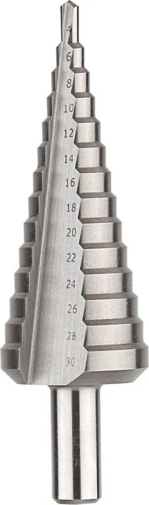 Foret étagé 4-30mm Diager 512B à haute résistance avec pointe autocentrée