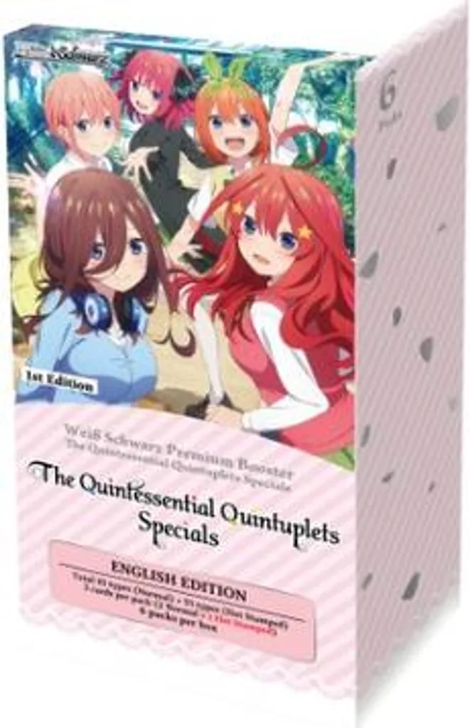 Weiss Schwarz Premium Booster Box Quintessential Quintuplets Cartes Foil