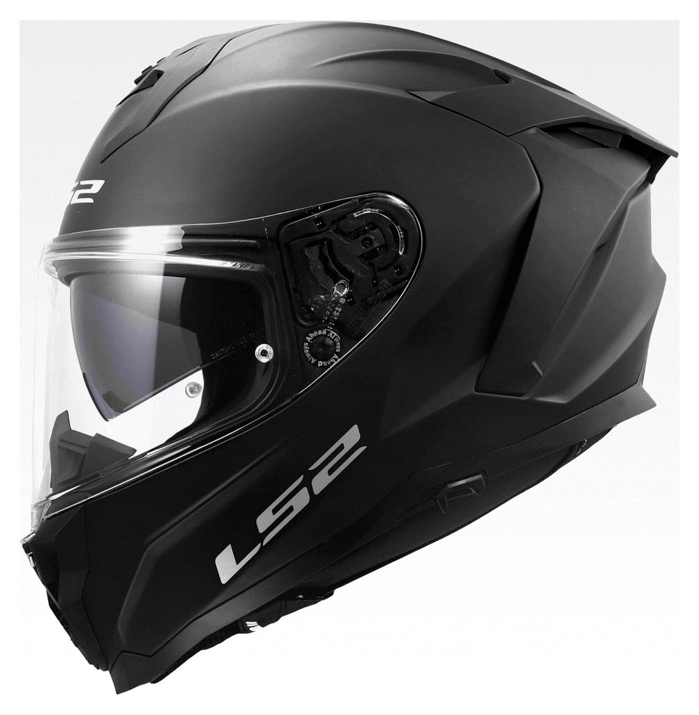 Motorradhelm CHALLENGER II SOLID Matt Schwarz, M