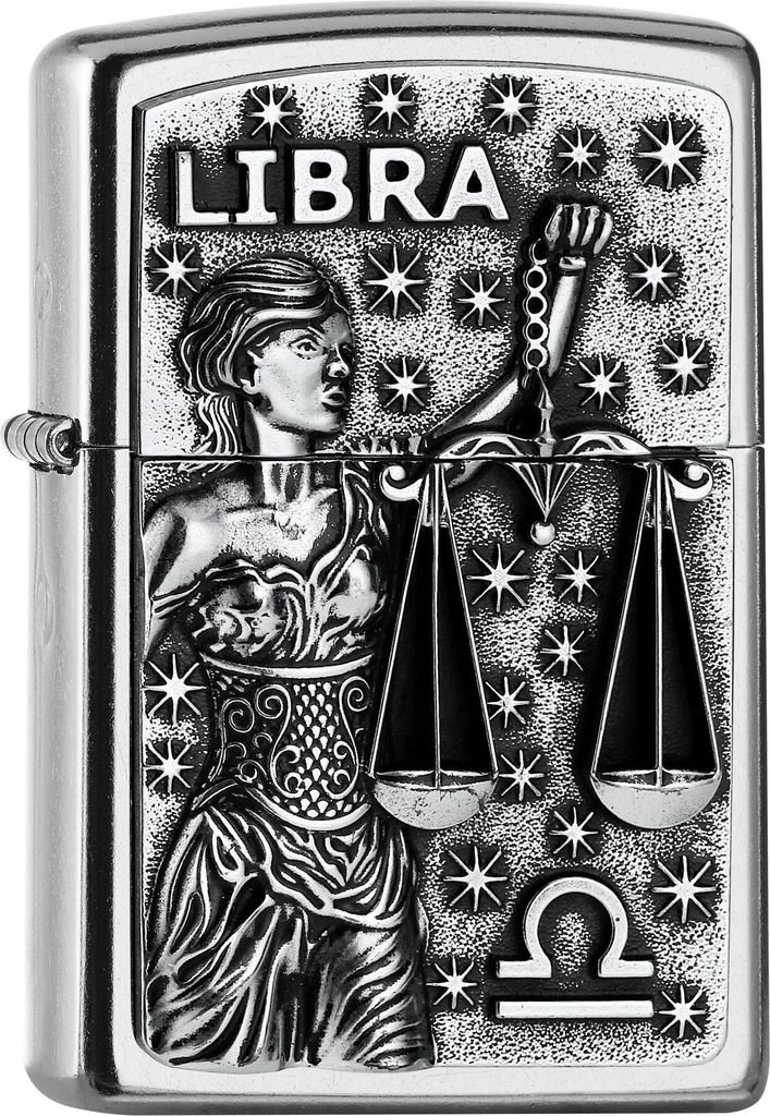 ZIPPO ZODIAC LIBRA Feuerzeug 2006502 Produktbild 