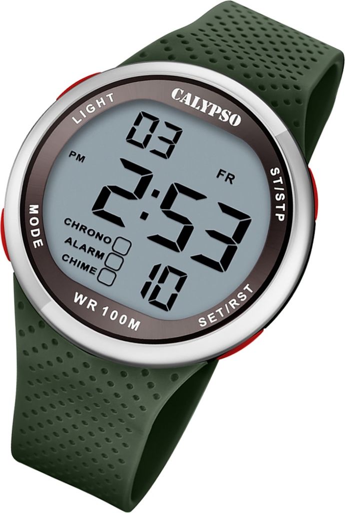 Calypso Herren Jugend Digital Uhr K5785/5 Kunststoff Produktbild 