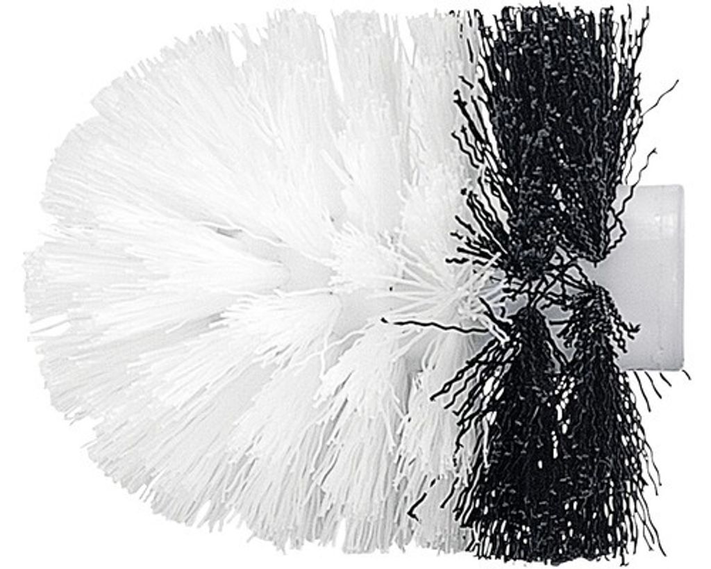 WC-Bürstenkopf Kleine Wolke Crackle Ø 8,2 cm weiß/schwarz Produktbild 