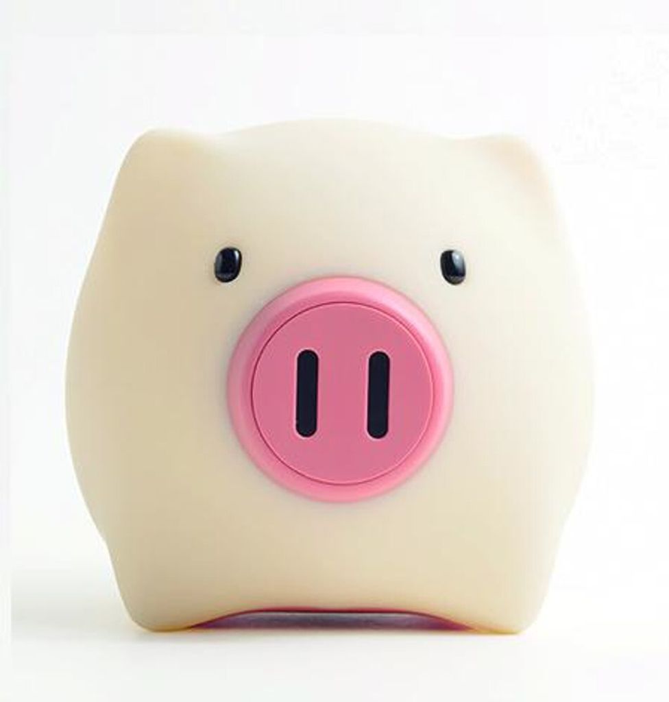 MEGALight Dr. Kunde PIGGY PIG, LED, Freistehend, Junge/Mädchen, Akku, USB