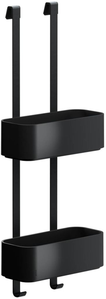 Geesa Frame Duschregal 24,9x13,3x65x10x27,8 cm Schwarz