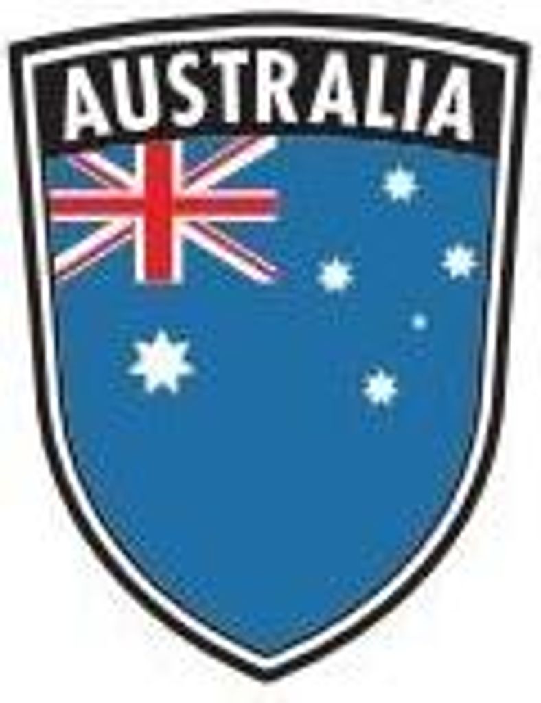 Bügeltransfer für Ihre Kleidung oder Maske - schnell und einfach - AUSTRALIA AUSTRALIEN - 406134