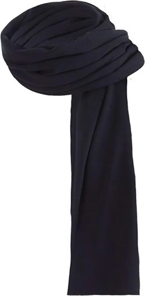 Sciarpa Uomo Promodoro 3089 Nera - 180x30 cm Jersey Elastico Soft