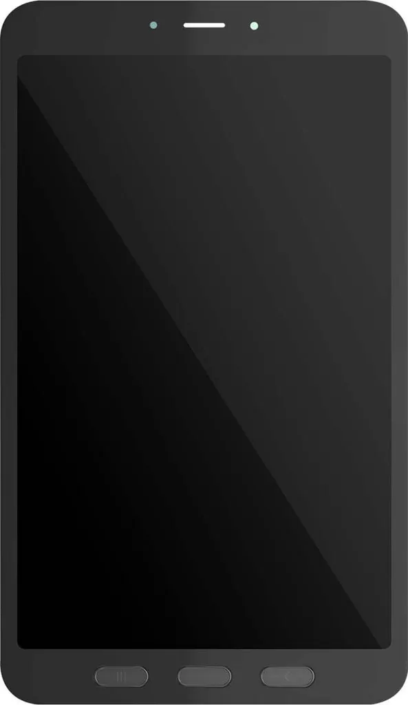 Écran Samsung Galaxy Tab Active 5 noir pour réparation affichage LCD