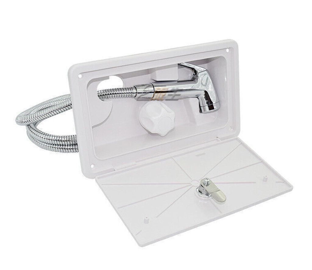 RV außenDusche Kit mit Lock-inklusive Dusche Wasserhahn Dusche Boot Wohnmobil
