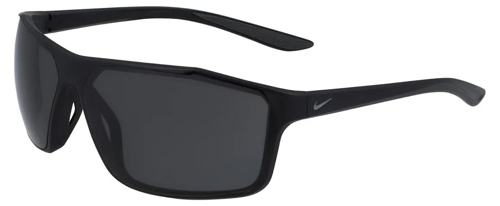 Nike Windstorm Noir Mat - Lunettes pour Course et Vélo Verres Dark Grey