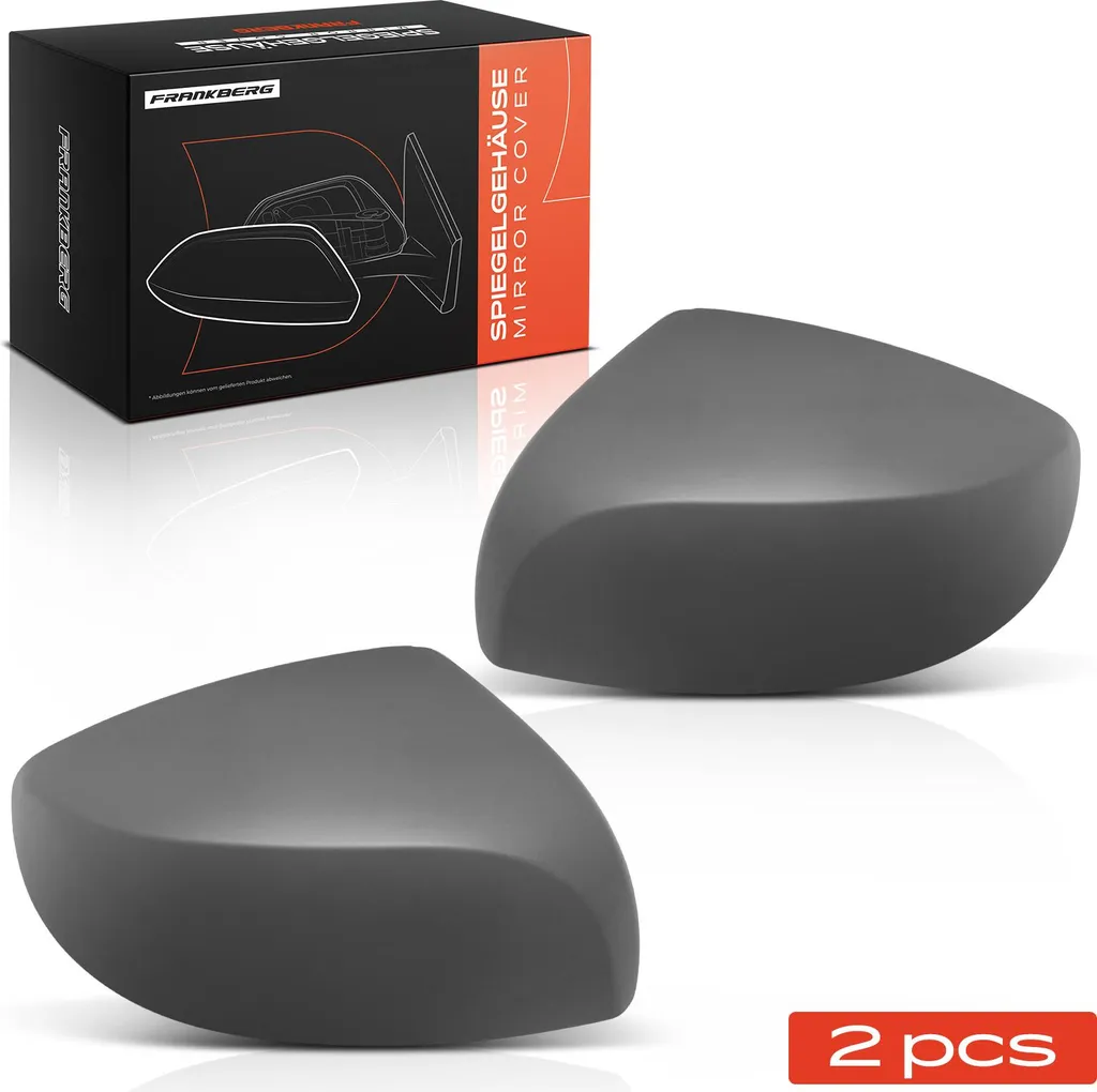 Coque de Rétroviseur Avant pour Opel Agila B 2008-2014 Noir Gauche Droit