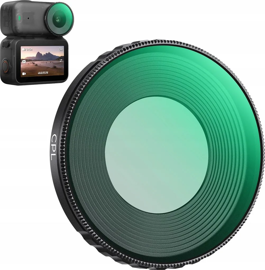 Éliminez les Reflets sur DJI Osmo avec le Filtre CPL K&F NANO-X 8K