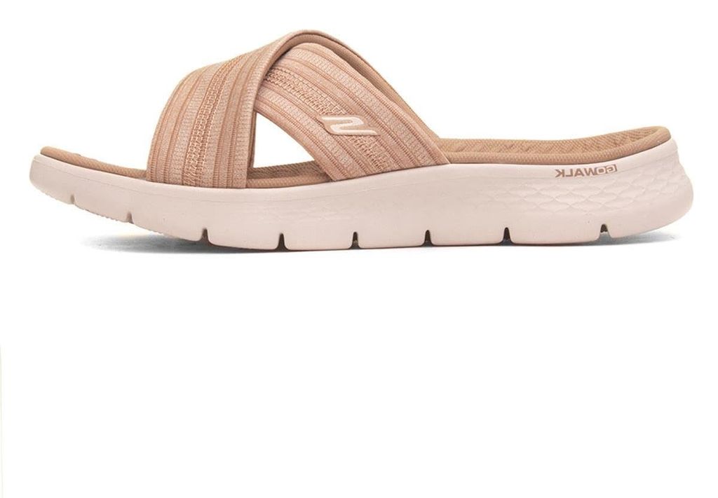 GO WALK FLEX SANDAL-IMPRESSED taupe da donna di SKECHERS Immagine del prodotto 