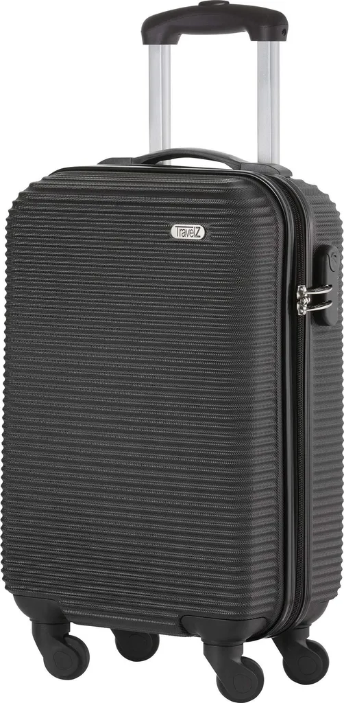 Travelz TravelZ Horizon Valigia a mano - Trolley da cabina 54 cm 35 litri - Nero
