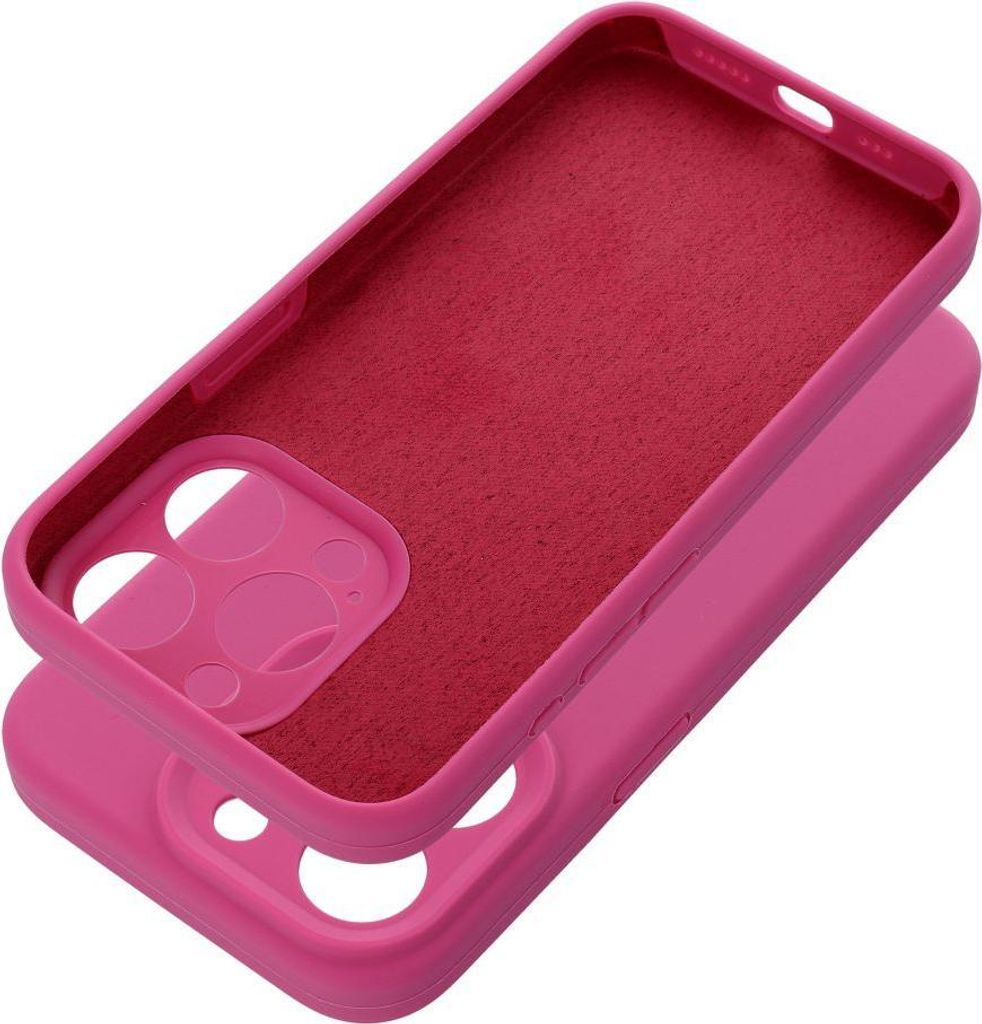 Case passend für iPhone 16 PRO Silicone 2mm pink