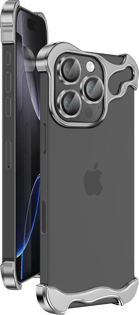 Accessorio Design Fotocamera iPhone 16 Pro Avizar Vetro Grigio