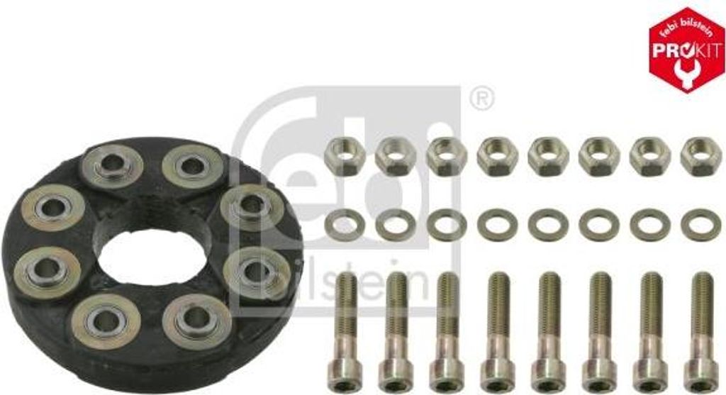 FEBI BILSTEIN 03412 Gelenk, Kardanwelle OE A1294100115 kompatibel mit SL, S-Klasse, E-Klasse, CLK, C-Klasse