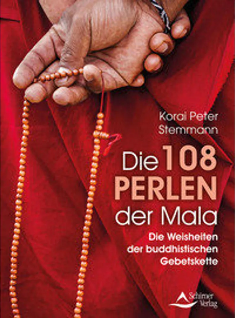 Mala bouddhiste authentique collier de méditation 108 perles en bois