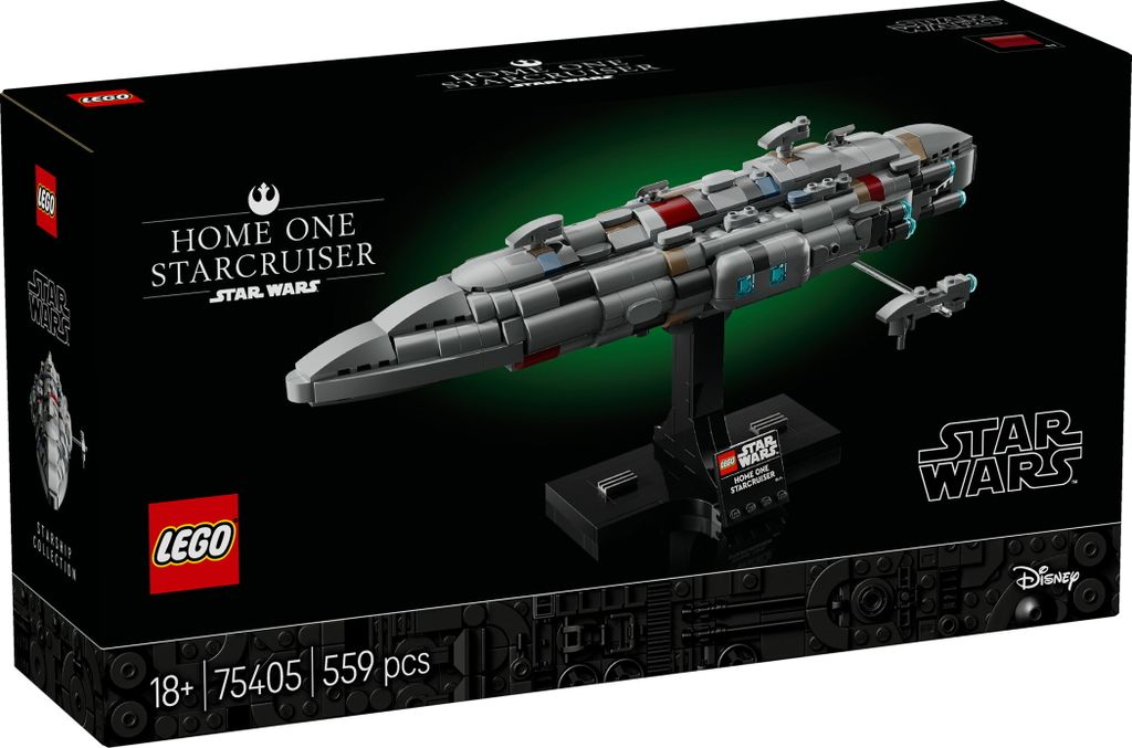 LEGO Star Wars 75405 Home One Starcruiser uit Star Wars: De Productafbeelding 