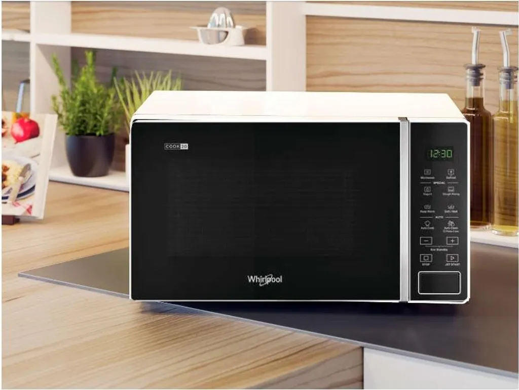 Petit Micro-ondes de Table 20L Blanc Cook20 avec Commandes Électroniques - 2