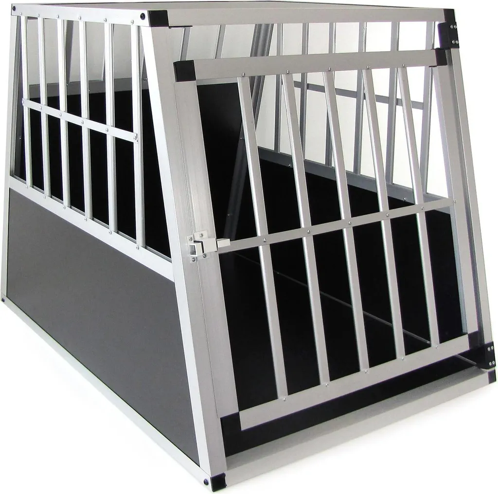 Box per Cani da Auto 91x65x69cm Alluminio - Comfort e Nanna Sicura