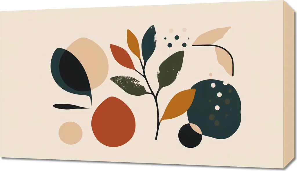 Quadro da Parete 70x40 Il giardino della malinconia | Arte Contemporanea