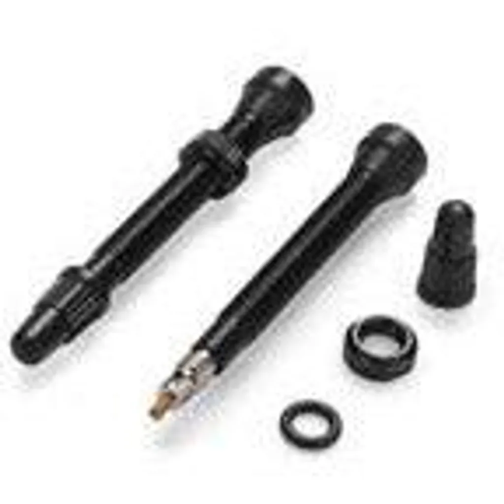 Valve Tubeless 55mm Miche légère en aluminium noir pour jante profilée
