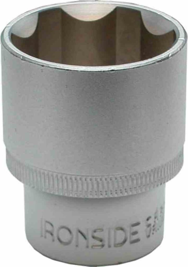 Ironside 116-221 Stecknuß 13mm (1/2') SW9 CV, 6kant, silber