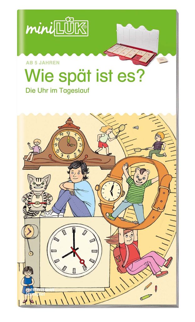 miniLÜK. Wie spät ist es?: Die Uhr im Tageslauf Image du produit 