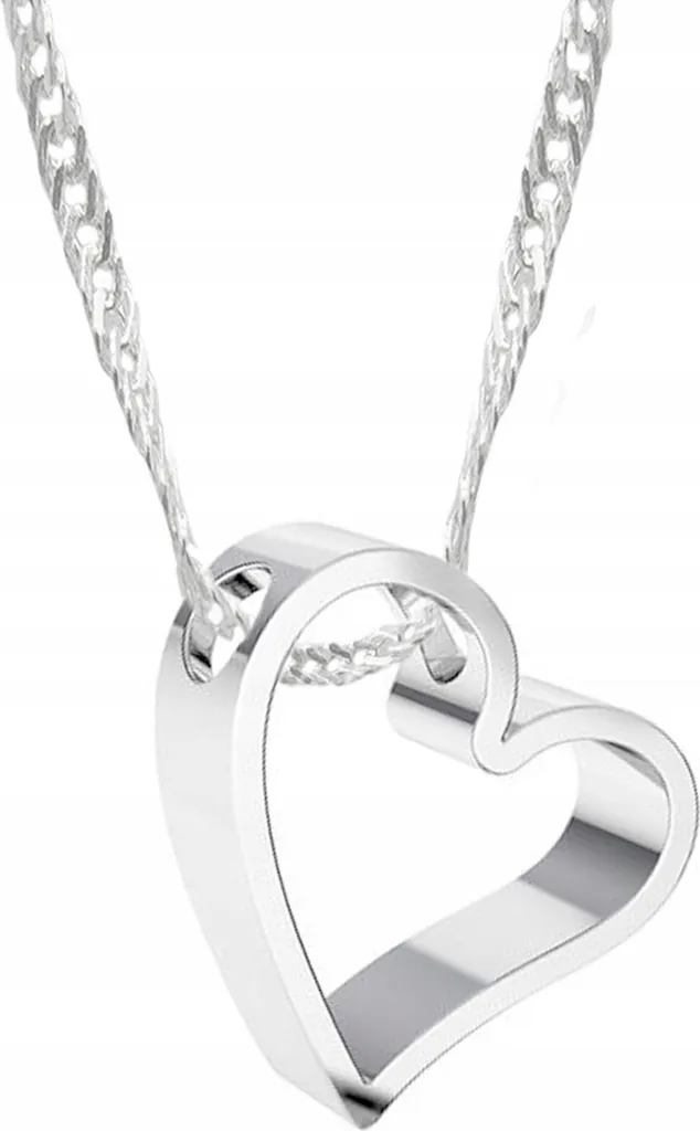 Collana Cuore Argento 925 Sterling - Prezzo Imbattibile Qualità Top